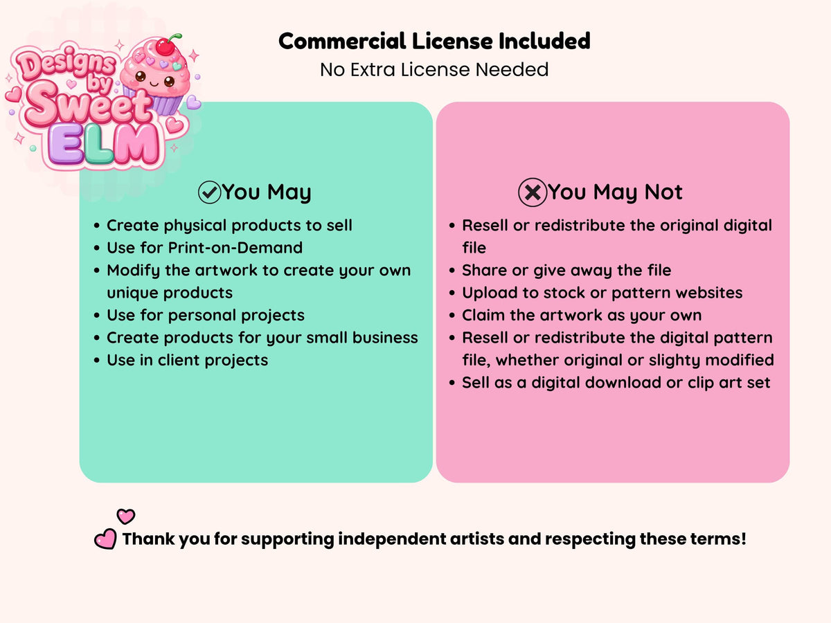 Buttercream Blossoms Seamless Pattern